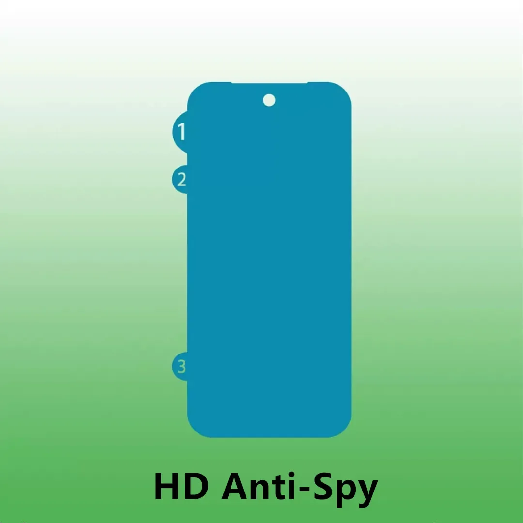 Matte AG HD Anti-Splitter-Privatsphäre-Hydrogel-Folie für Google Pixel 11 10 9 Pro Fold Anti-Spy Weicher Innen- und Außenbildschirmschutz – Detail 7
