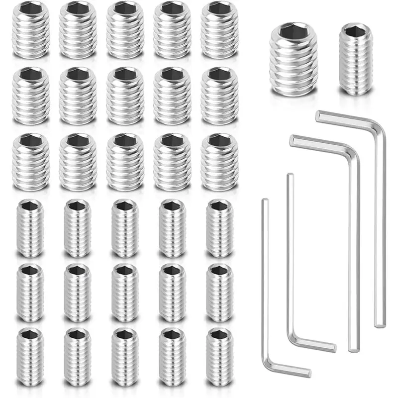 

【Ship Within For Refrigerator Freezer Door Handle Mounting Set Screw(16Packs), W11366418 For AM 1-5-1-EA221008/EA230910 For Refr