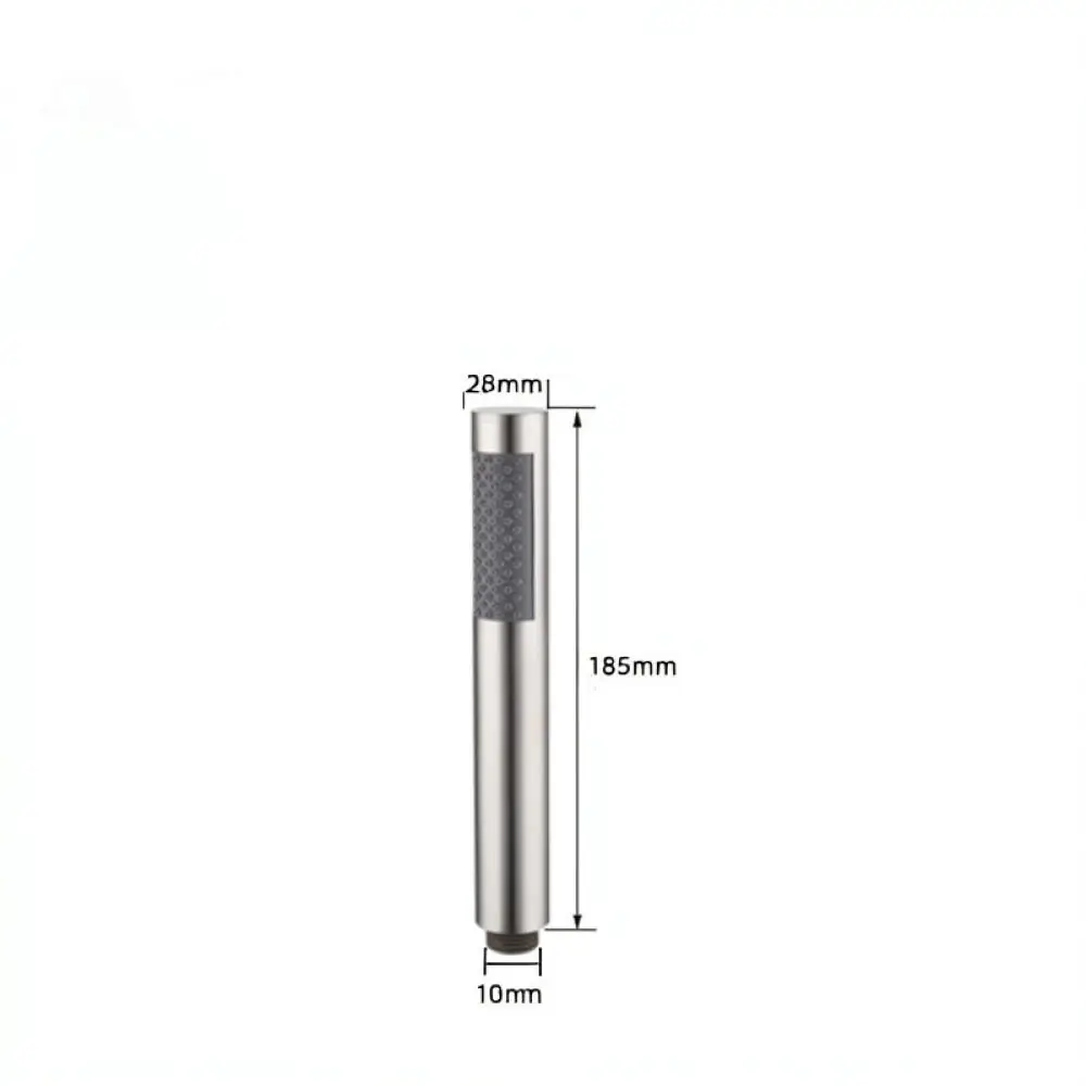 Luxury Stainless Steel Rainfall Shower Head Handheld Pressurized Bathroom Faucet Attachment Ergonomic Spray Nozzle Tool