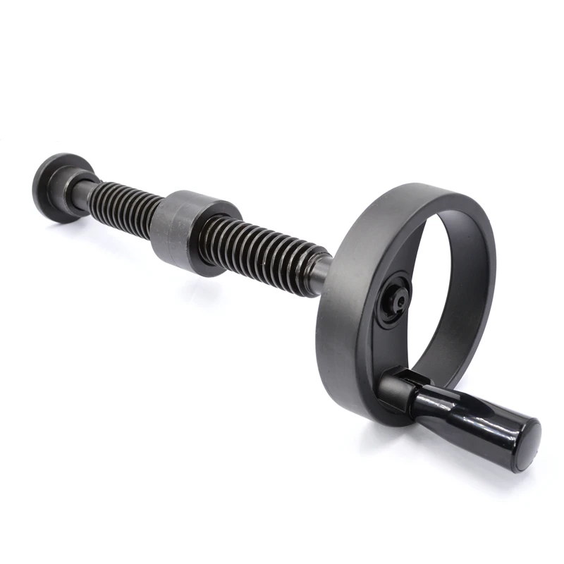 hand-cranked screw fixture, trapezoidal  tooling fixture T-screw