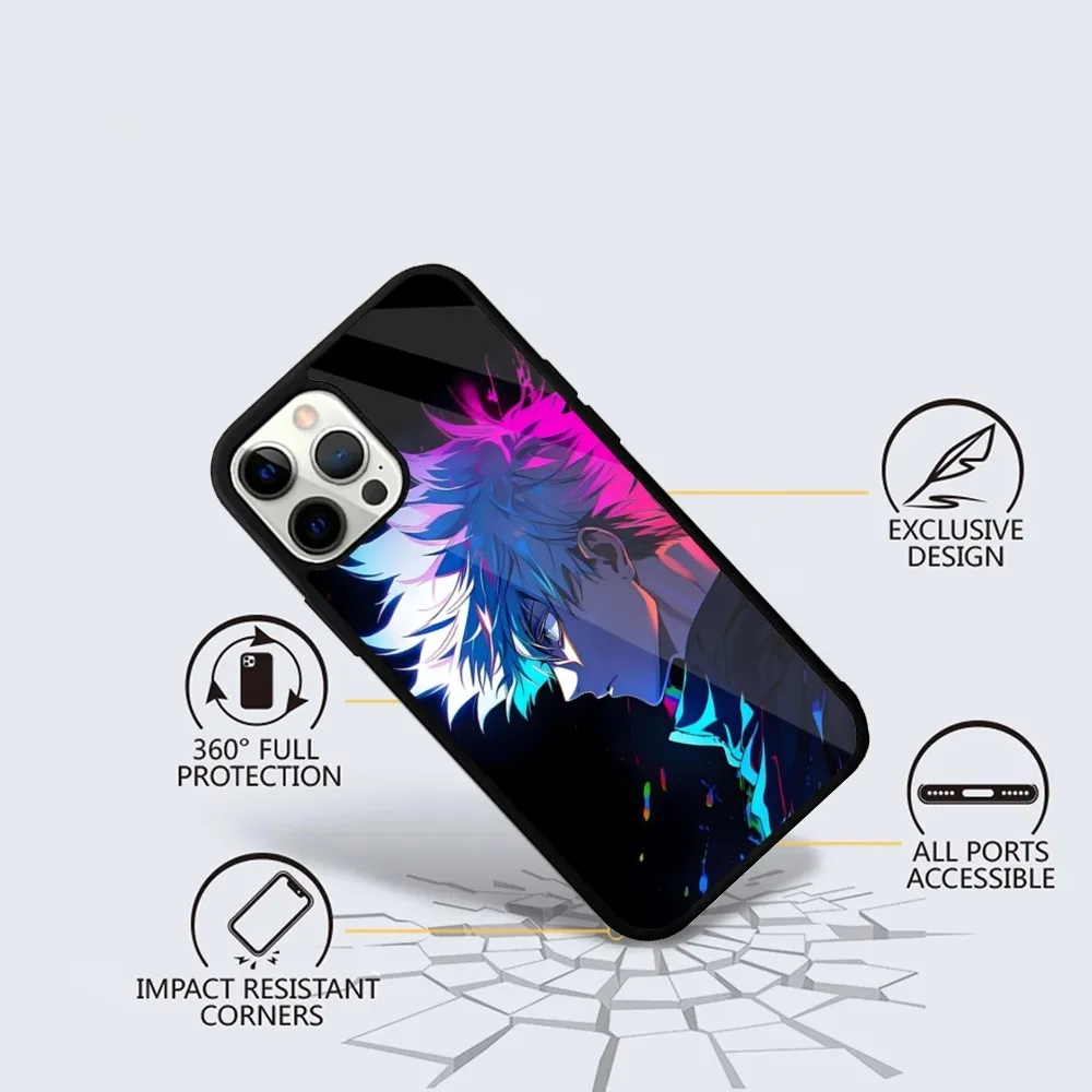 Anime S-Satoru G-Gojo  Phone Case For iPhone 15,14,13,12,11,Plus,Pro,Max Mini Magsafe Magnetic Wireless Charging