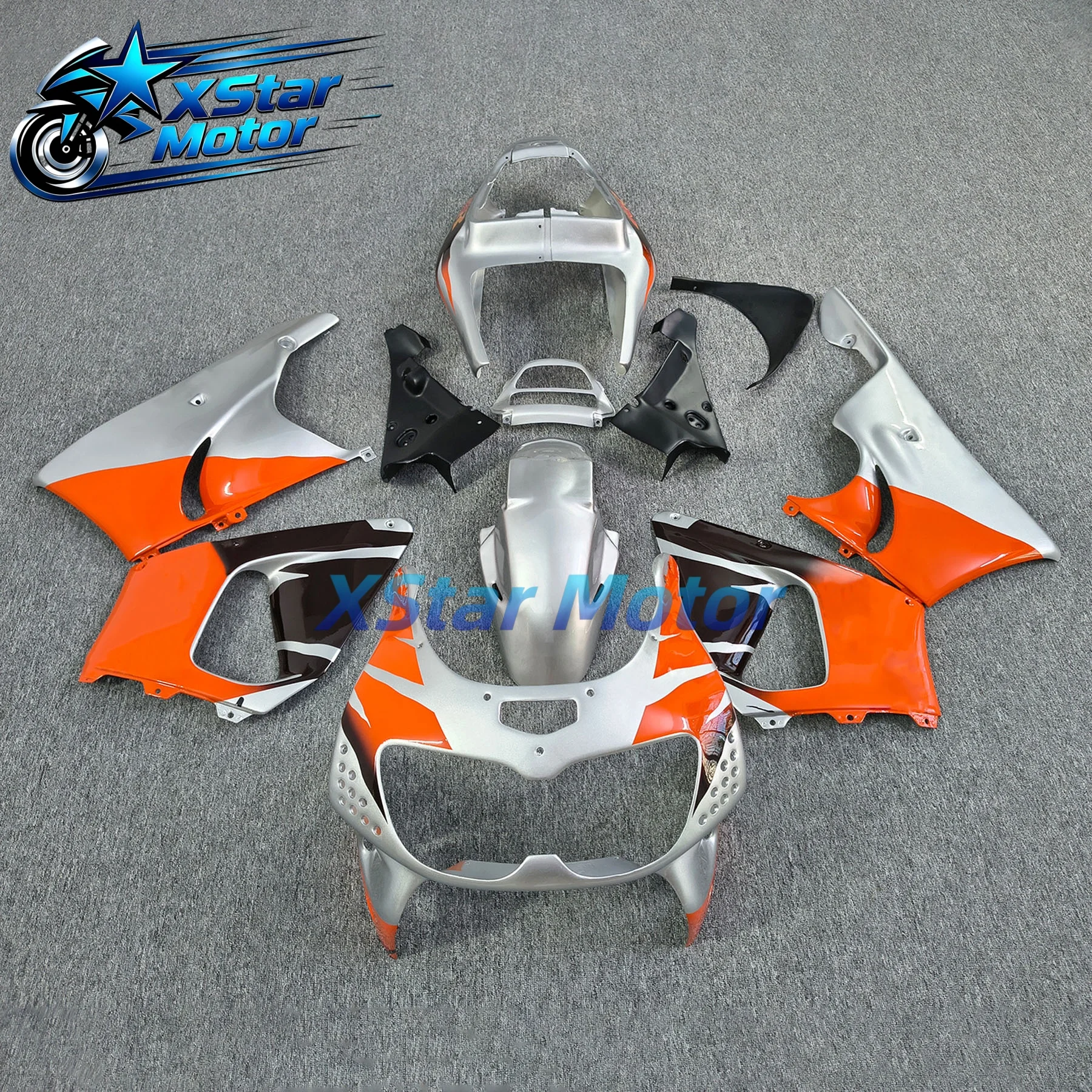 Custom Motorcycle Fairing Kit For Honda CBR893 CBR900 RR 1996 1997 Fairings Set For CBR 900 893RR 96 97 Orange Silvery Bodyframe
