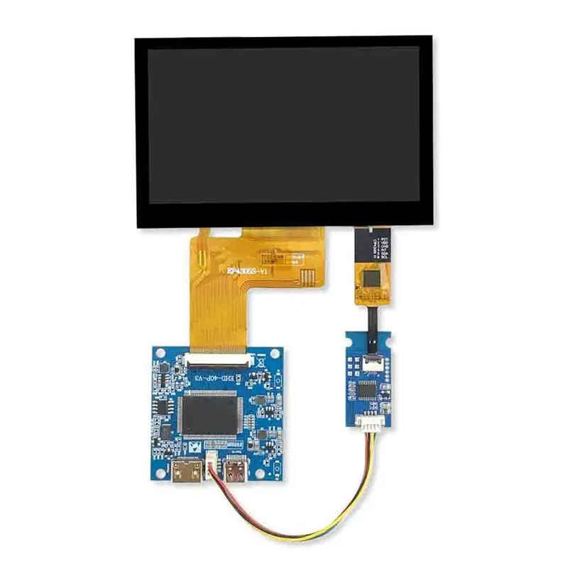 Universal 40PIN RGB Interface 4.3-Inch IPS Display Screen Module, -For DIY And For Embedded Projects Compatible