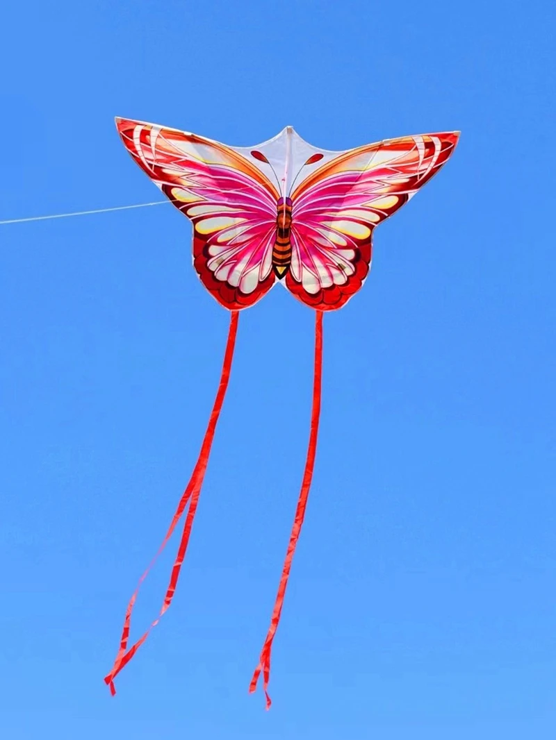 Cometas de mariposas voladoras para niños, Juguetes Divertidos, juego al aire libre, latawiec dla dzieci drachenfliegen flugdrachen fun, envío gratis