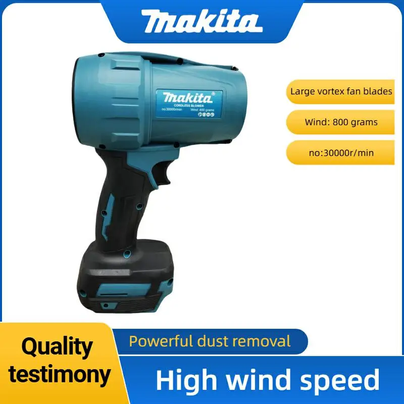 Makita 30000RPM Violent Blower Turbo Jet Fan 18V Electric Air Duster Wind Speed Turbo Rechargeable Car Cleanin Tool