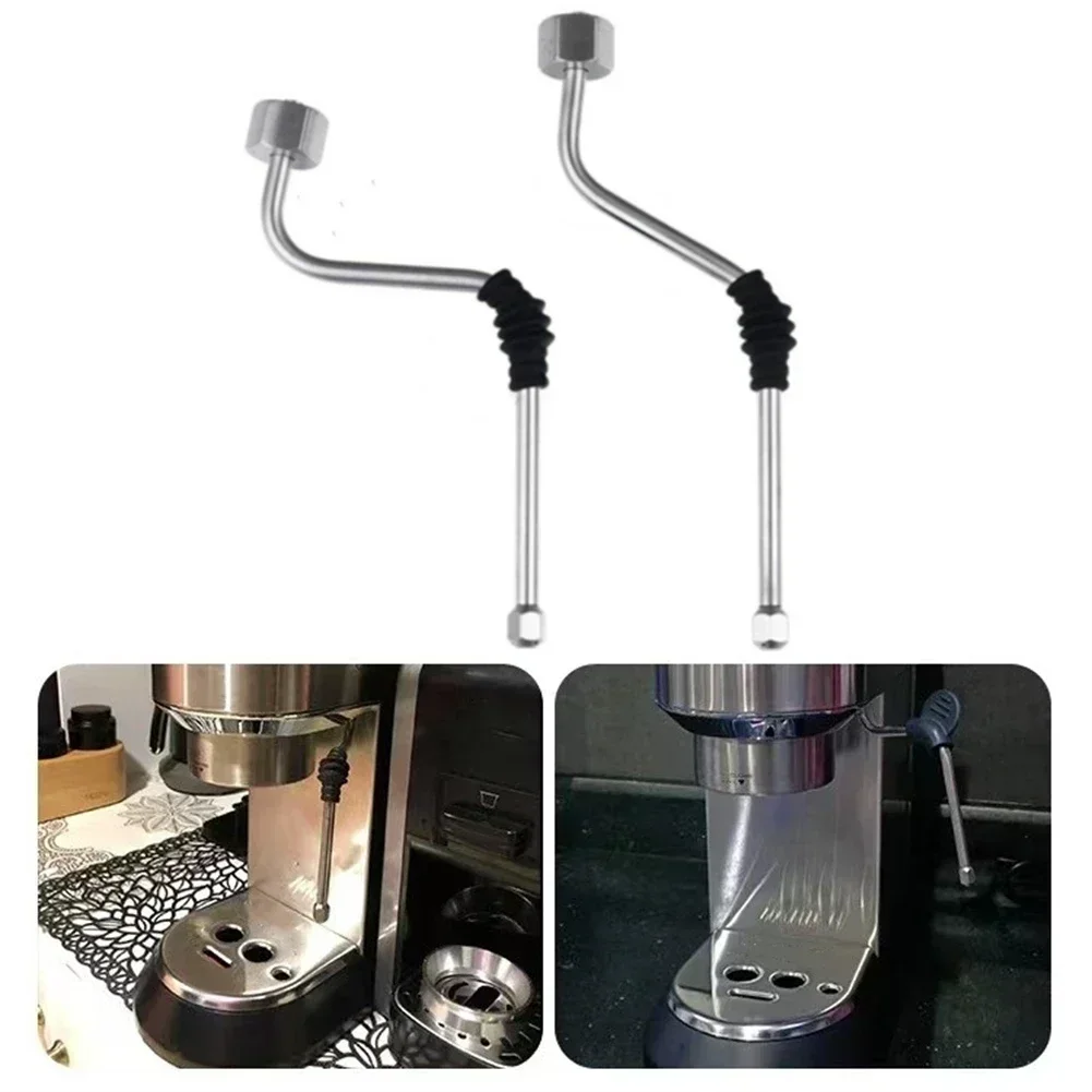 1pc Tubo A Vapore Kit di Conversione Tubo Bacchetta 1/4 Pollici In Acciaio Inox Per Delonghi EC680/EC685/EC780/EC785 Aggiornamento Pezzi di Ricambio