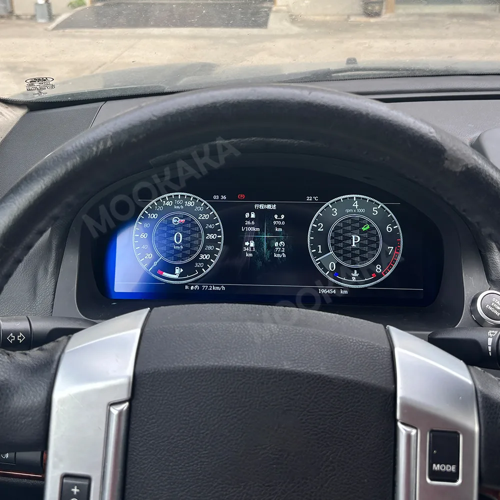 Digital Dashboard For Land Rover Freelander 2 2007~2012 Carplay Car Cluster LCD Meter Virtual Cockpit Digital Instrument Panel