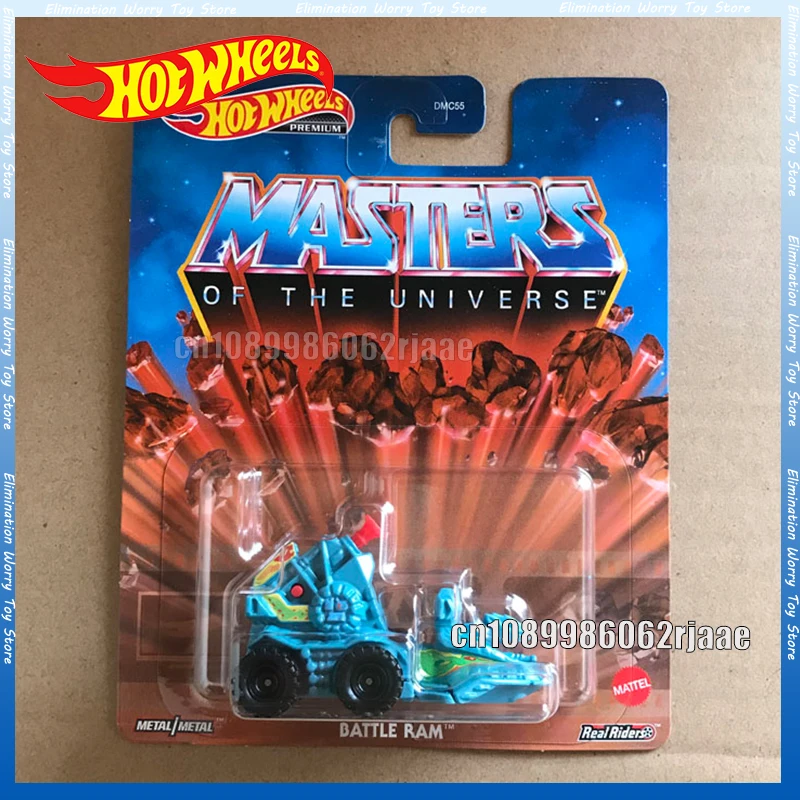 Hot Wheels Premium 1/64 juguetes de modelo de coche Hotwheels Battle Ram He-Man Masters Of The Universe juguetes coleccionables regalos de navidad