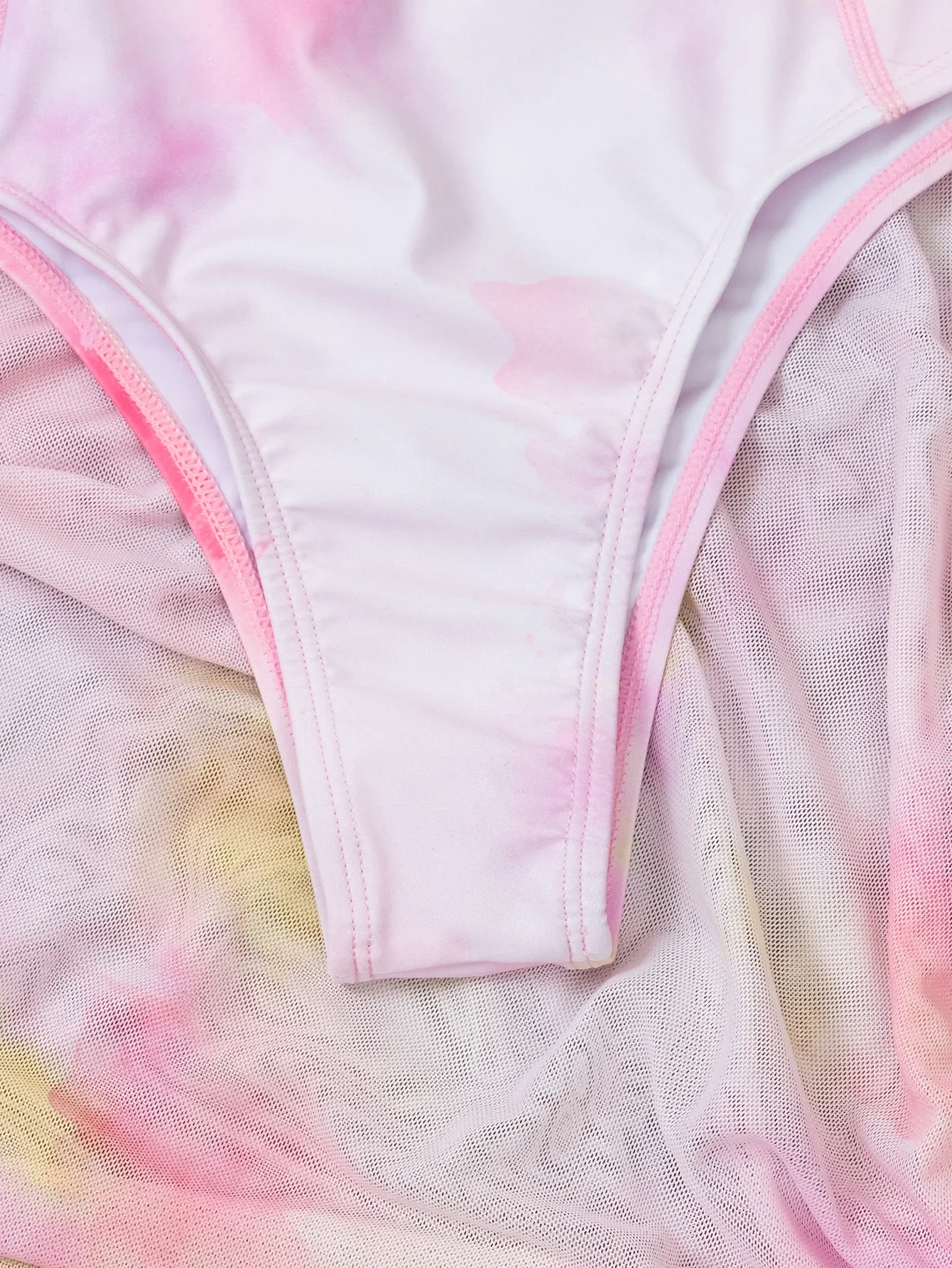 3 Buah Pakaian Renang Muslim Sederhana Burkini Femmes Baru Lengan Panjang dengan Pakaian Renang Kasa Merah Muda Romantis Pakaian Renang Arab SPF50 + Pakaian Pantai