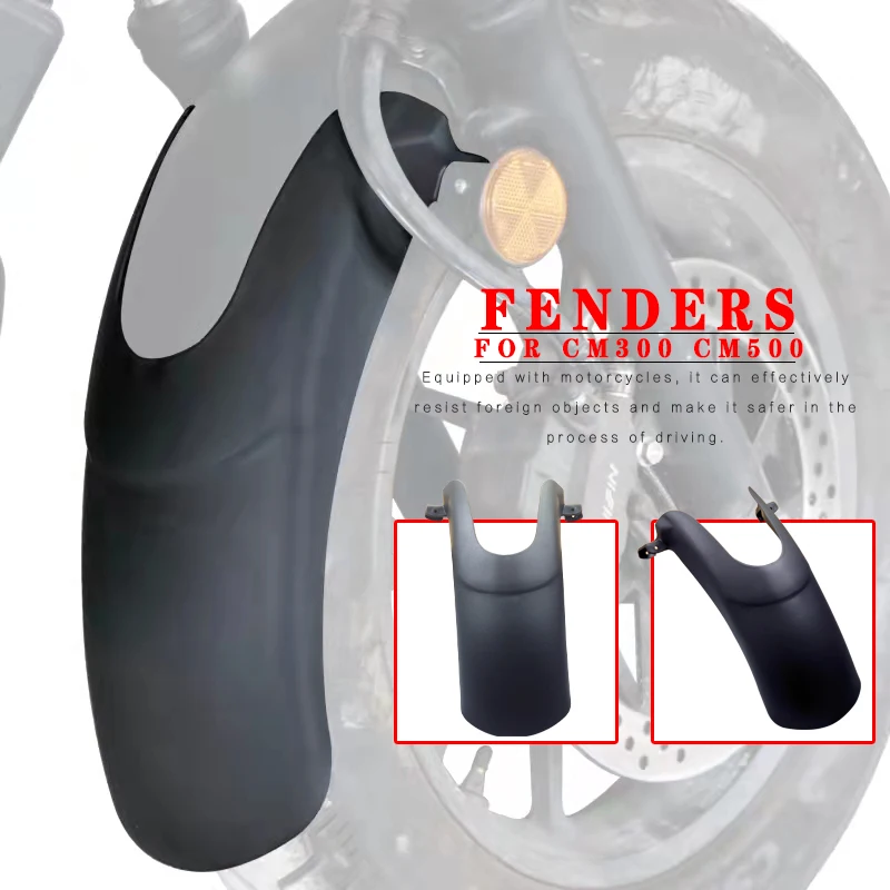 

For Honda CMX500 CMX/250 Rebel 250 Rebel 500/300 Motorcycle Front Mudguard Fender Rear Extender Extension Accessories