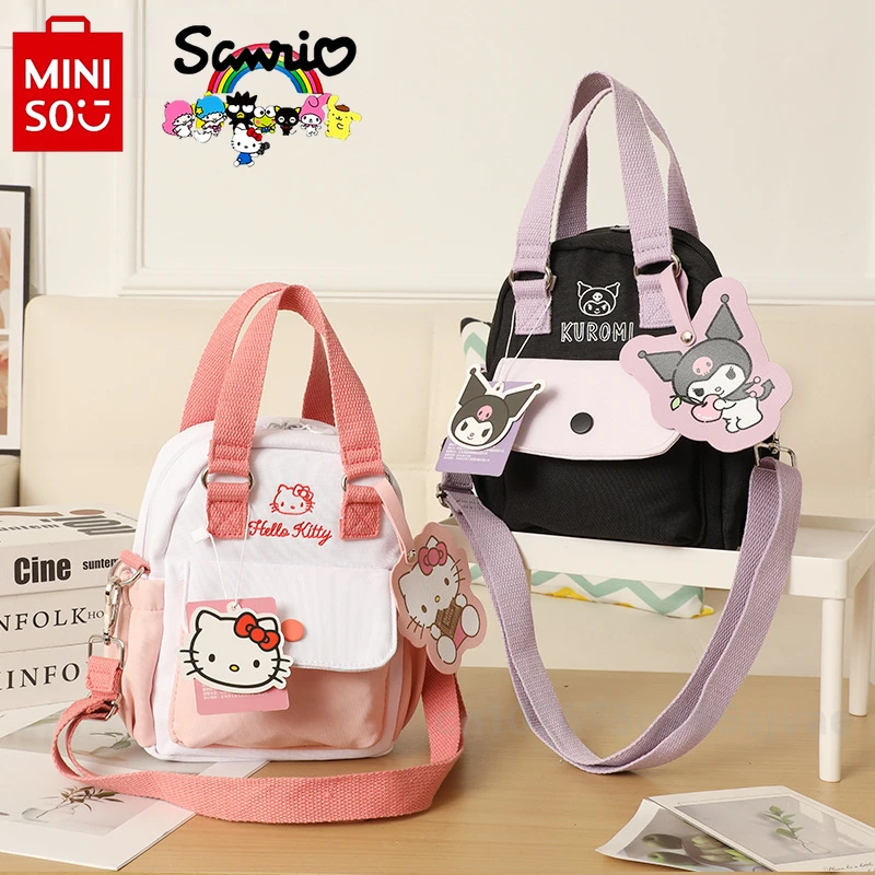 Sanrio New Women's Handbag Fashion High Quality Women's Crossbody Bag Small Fresh Large Capacity Multi Functional Storage Bag