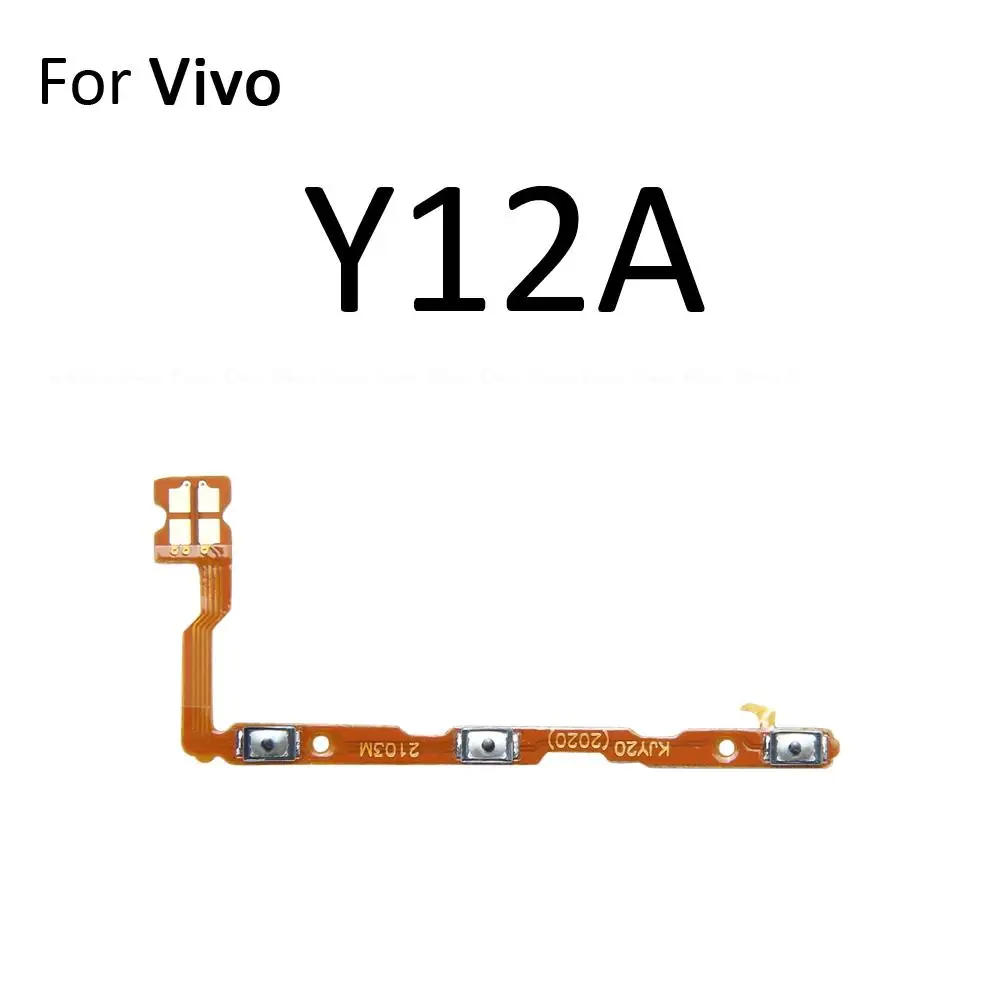 Power ON OFF Mute Switch Control Key Volume Button Flex Cable For Vivo Y19 Y17 Y15 Y12 Y12s Y12i Y12A Y11 2019 Y11s Repair Parts