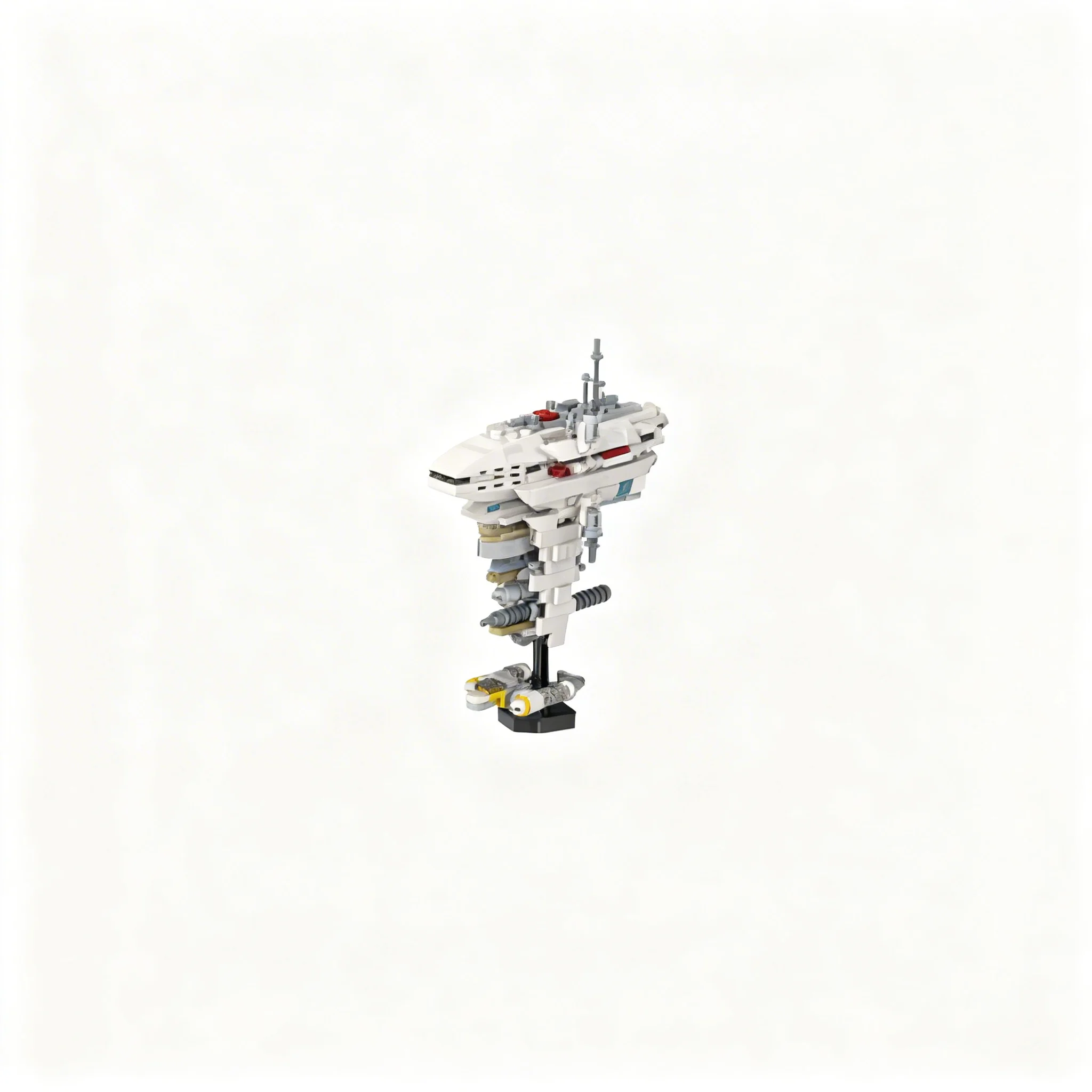 616pcs MOC Star Battle Three-dimensional Poster Concept Series Season 2 PART VI Model Building Blocks Architecture DIY Education
