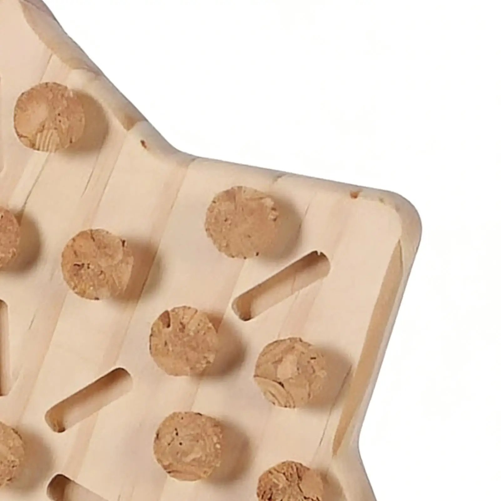 

Bird Toys Wooden Bite Activity With Removable Corks Small Bird Toys For Home Training Mental Stimulation Physical Exercise