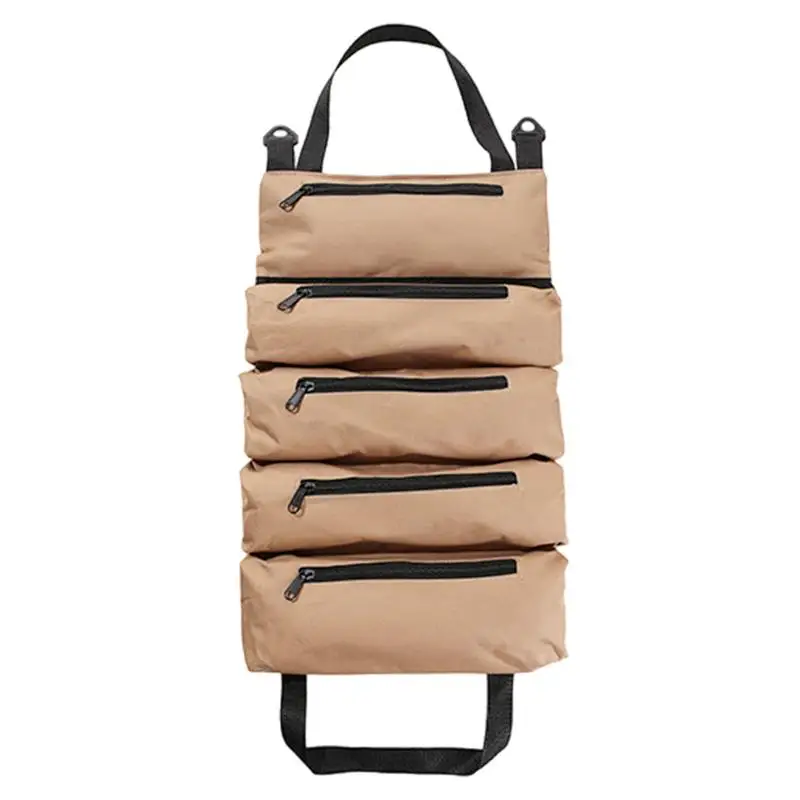 

Tool Organizer Bag Portable Roll Tool Bag For Camping Storage Small Tool Bag Organizer WaterproofTent Accessories Organizer For