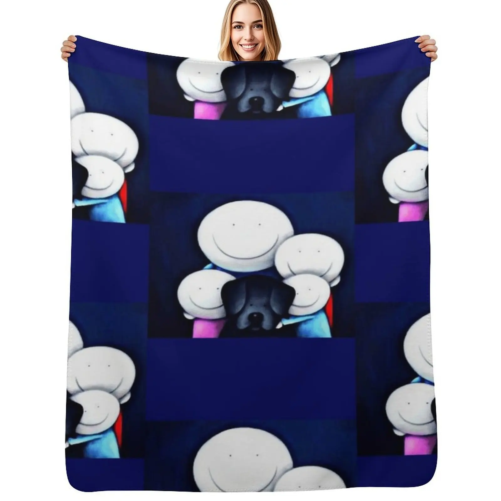 

doug hyde Throw Blanket Luxury St Decorative Throw Weighted Polar Blankets