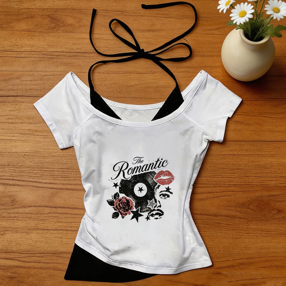 Bruno Mars cropped top teen korean fashion emo japanese party funny tshirt funny summer 2000s cutecore meme