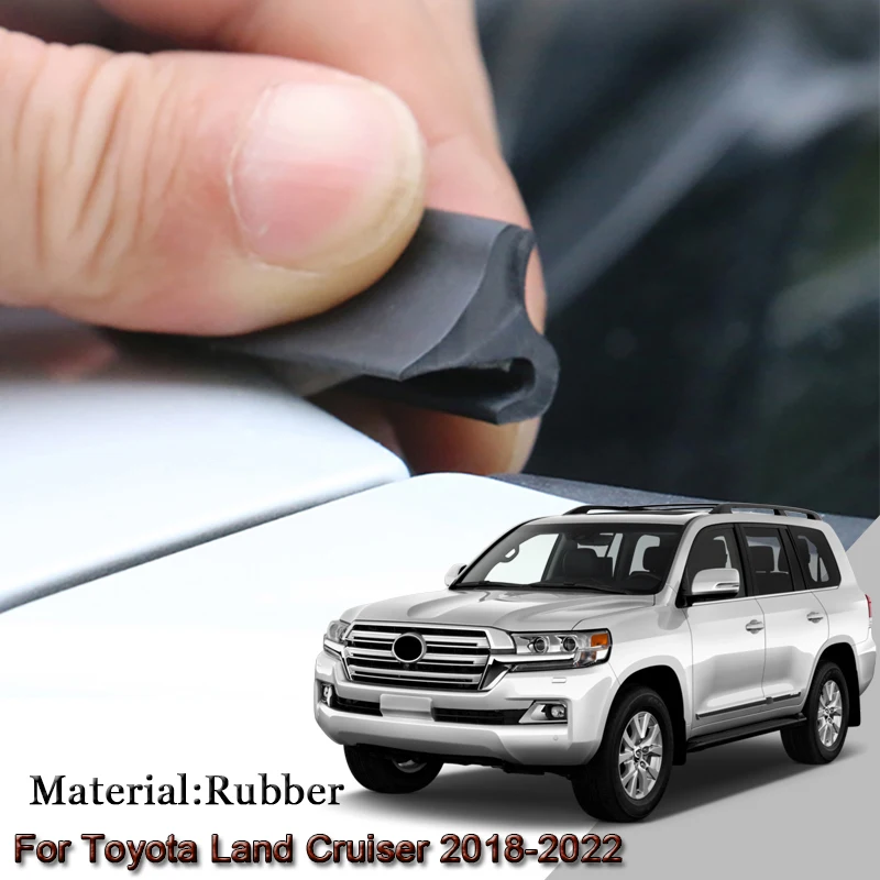

Car Seal Strip Windshied Spoiler Filler Protect Edge Weatherstrip Strip Sticker Accessories For Toyota Land Cruiser 2018-2022