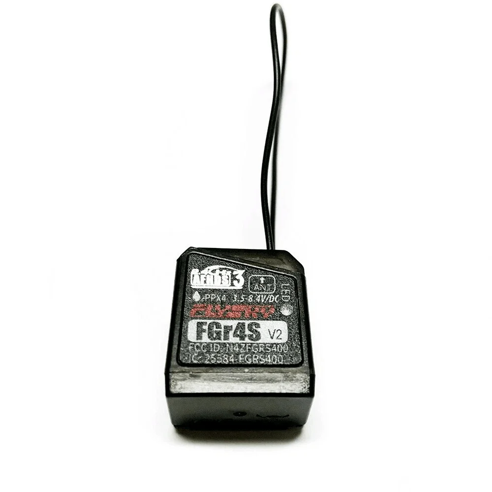 4CH 2.4G Flysky FGR4S V2 PPM/IBUS レシーバー NB4 トランスミッター RC カー トラック ボート用