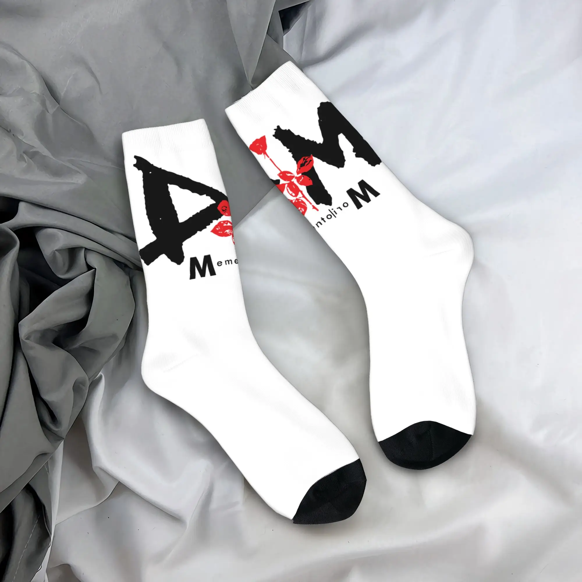 

Модные носки Depeche Cool Mode в стиле электронной рок-музыки для мужчин и женщин, теплые спортивные футбольные носки с 3D-печатью