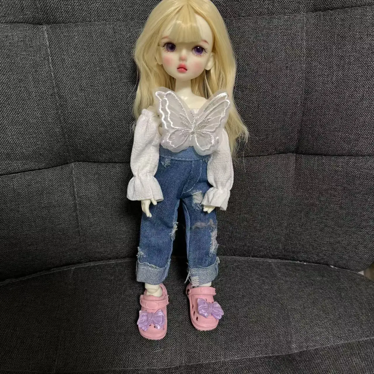 1 Paar Mode 30 cm Pop Schoenen Slippers 1/6 Bjd Pop Schoenen Accessoires