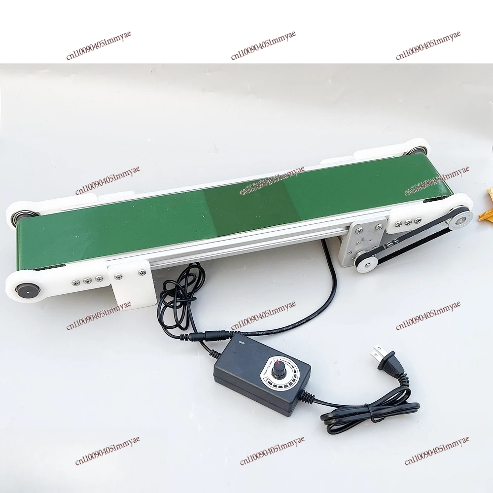 Small desktop conveyor belt assembly line conveyor