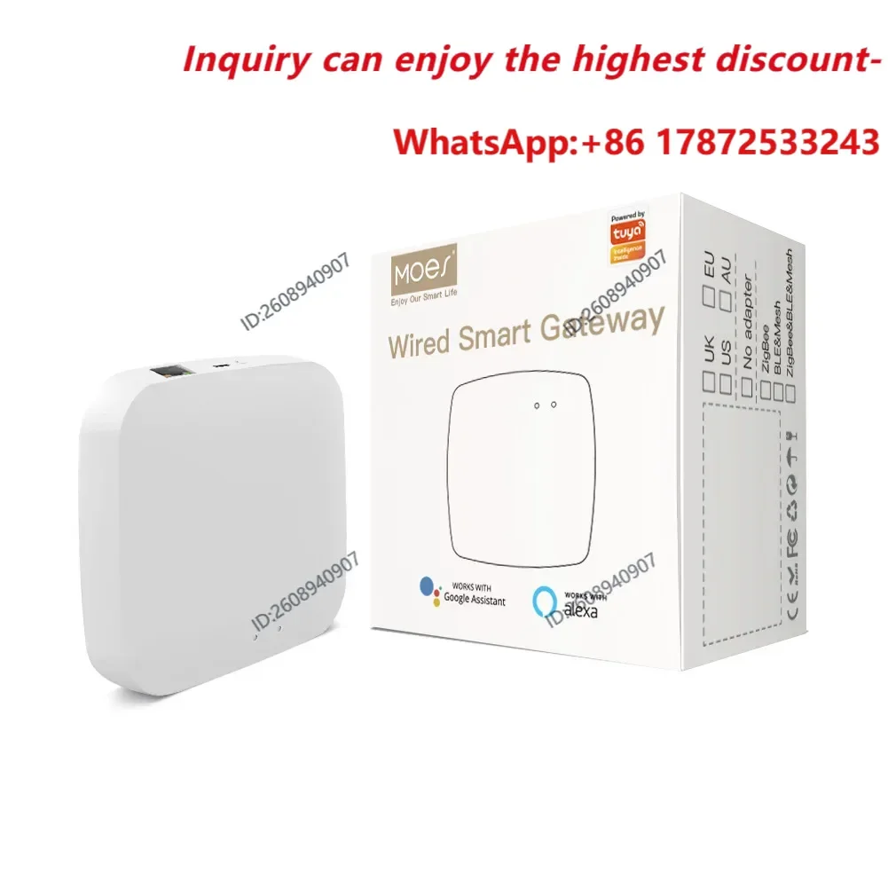 ZigBee Multi-mode Smart Gateway Wired Wireless Connection Smart Home Hub APP Timing Control