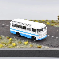 1:43 Alloy Small Bus Model MDSB007 Russian Suburban Service Bus PAZ-672M Model Toy Gift