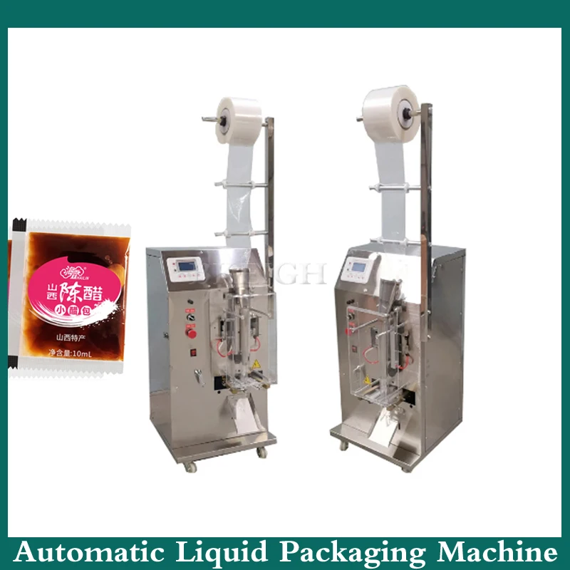 Three Sided Sealed Special Body Filling Machine, Water, Vinegar, Wine, Soybeans, Liquid Milk, Quantitative Packaging Machine