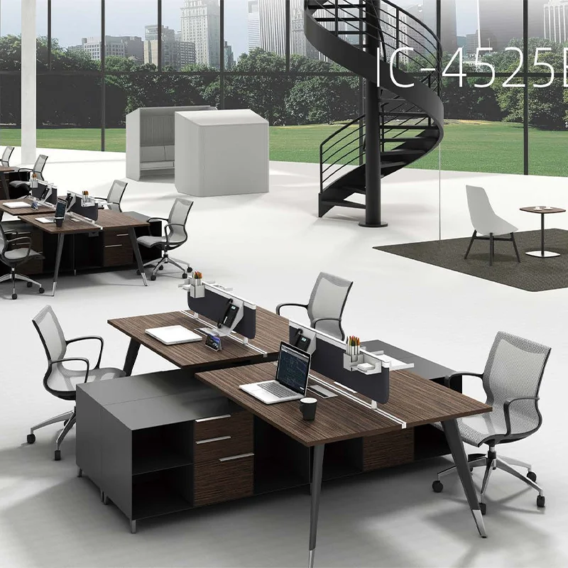 Commercial Furniture 6 Cubicle Workstation Office Partitions  Ergonomic Office Chair Executive Desk Computer Office Desks Tables