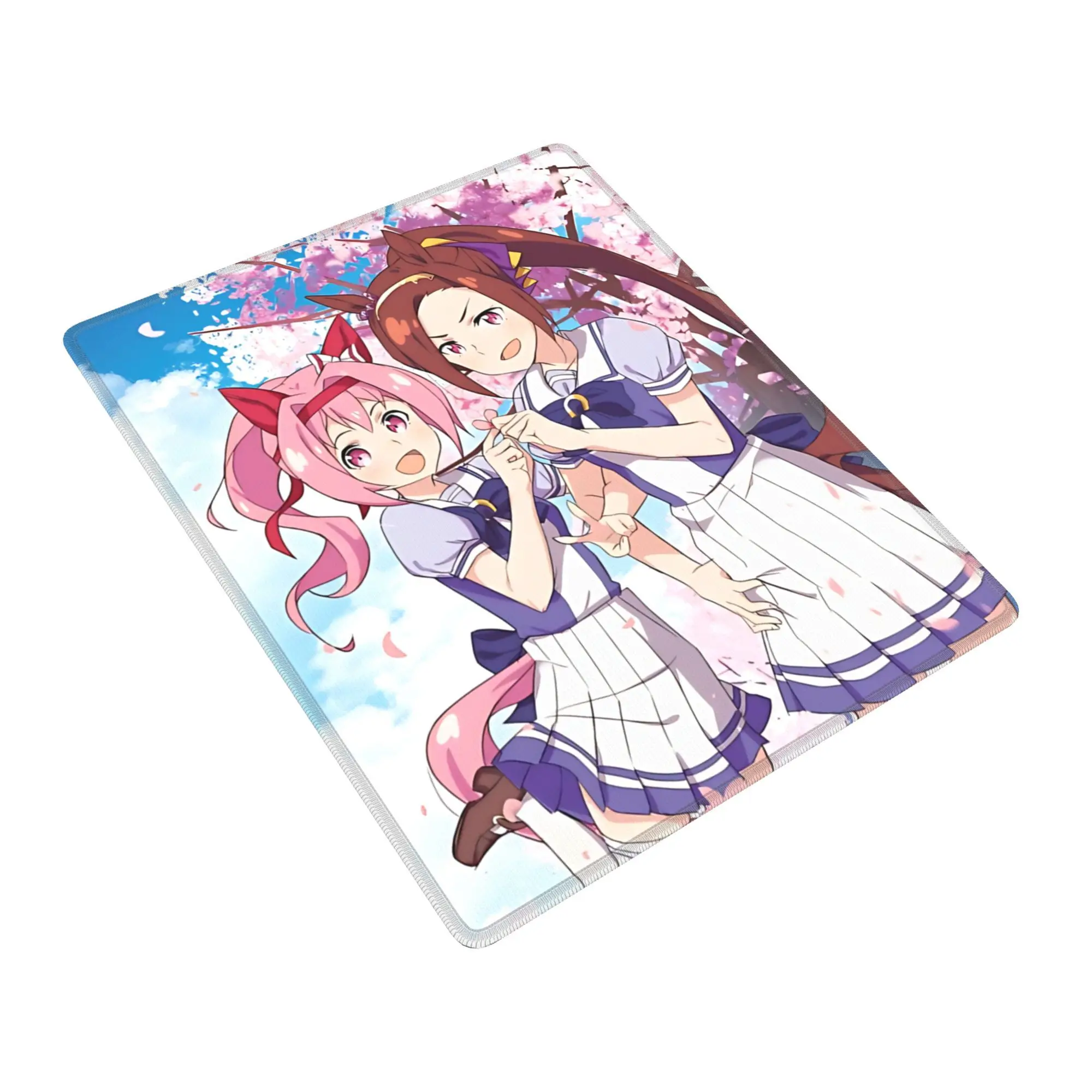 Haru Urara Uma Musume Laptop Mouse Pad Office Mouse Mat  Anti-slip Natural Rubber Mousepad for Computer