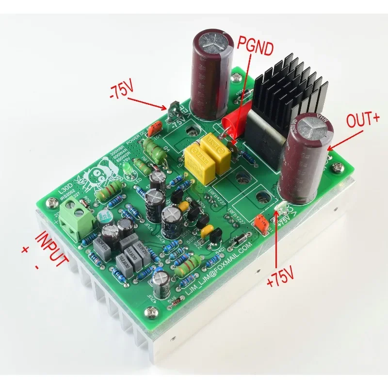 L30D 300-850W Digital Power Amplifier, Mono
