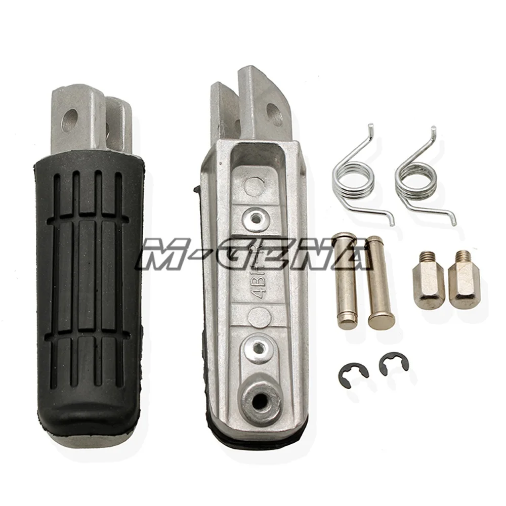 For YAMAHA FJR 1300 FZ1 FZ400 FZ6R XJR400 YZF 1000 R1 YZFR1 XJR200 XJR1300 FZ6 BT 1100 MT07 Motorcycle Front Footrests Foot pegs