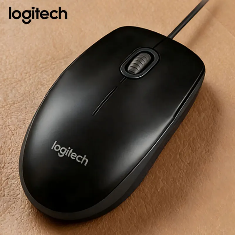 

Logitech M100R wired dual-mode silent office mouse, black highlights the most expensive office hand