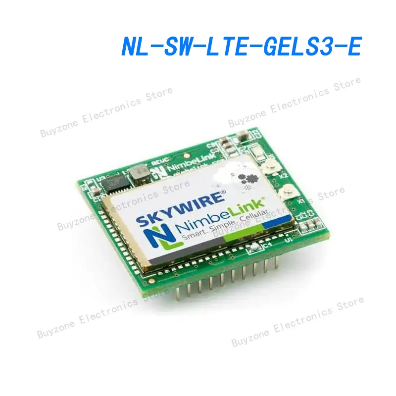 

NL-SW-LTE-GELS3-E Cellular 4G LTE CAT-1 (Verizon) Transceiver Module 700MHz, 1.7GHz Antenna Not Included, U.FL Through Hole