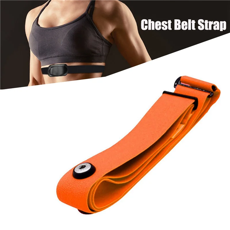 for Heart Rate Chest Belt Adjustable Elastic Strap for Sports Monitor Heart Rate Rate Belt