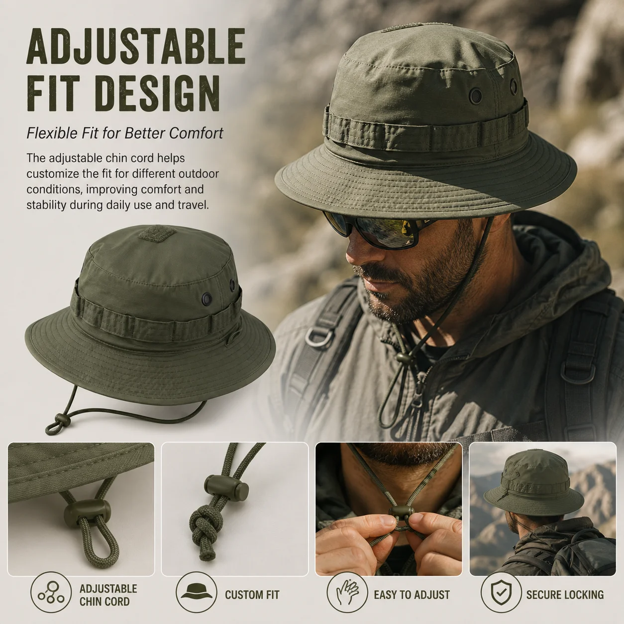 AQzxdc Tactical Boonie Hat Out - đánh giá và giá Boonie Hat Tactical