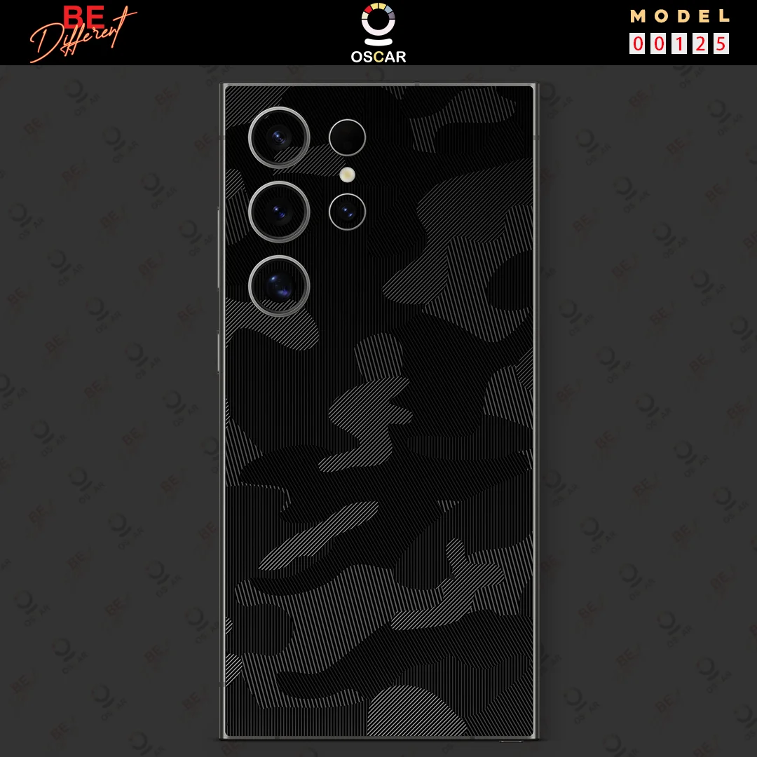 Camouflag Decal  Skin for Samsung Galaxy S26 S24 S23 S25 Ultra S21 S20 Note20ultra Back Screen Protector Cover Wrap Sticker