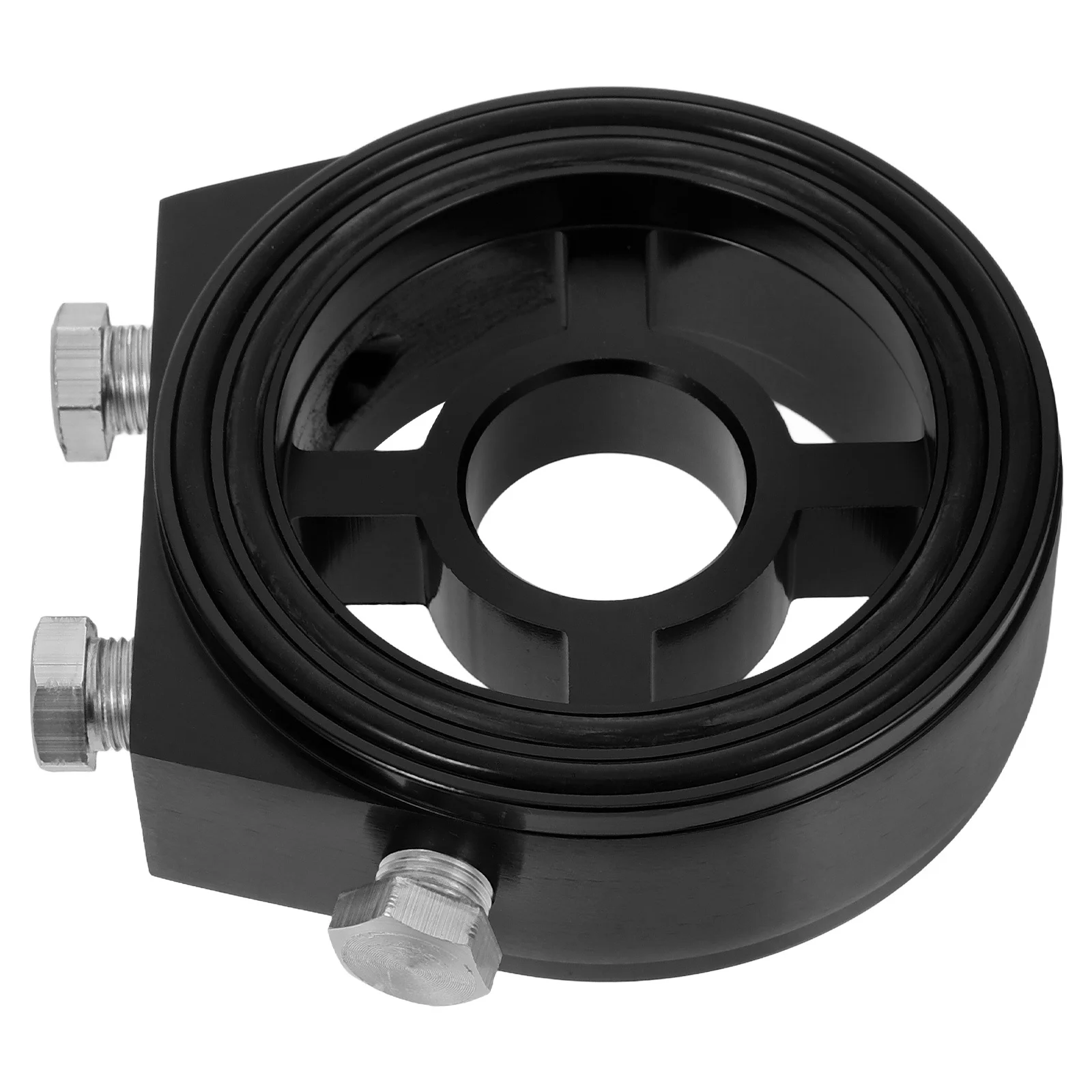 

Oil Cooler Auto Cooler Alloy Auto Sandwich Plate For Car Cooling Plate Engine Cooling Upgrade Filter Replacement