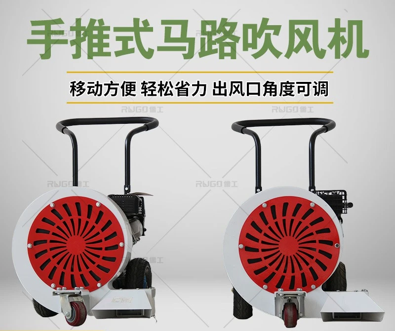 Handschiebendes Pflastergebläse, Laubbläser