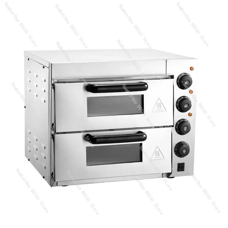 Commercial Convection Baking Oven, Large Capacity Hot Air Circulation Electric Oven for Pastry Bread and Food Baking