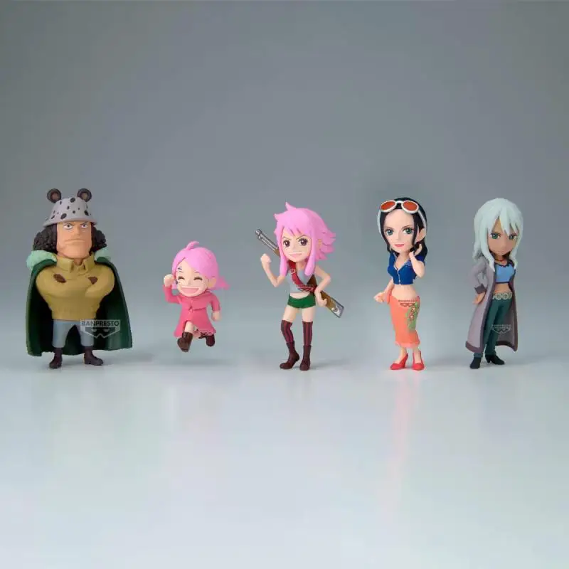 In Stock Banpresto One Piece Wcf Parent Child Bond Vol.3 Full Set Prize Figures 5 Pieces Genuine New and Unopened Christmas Gift
