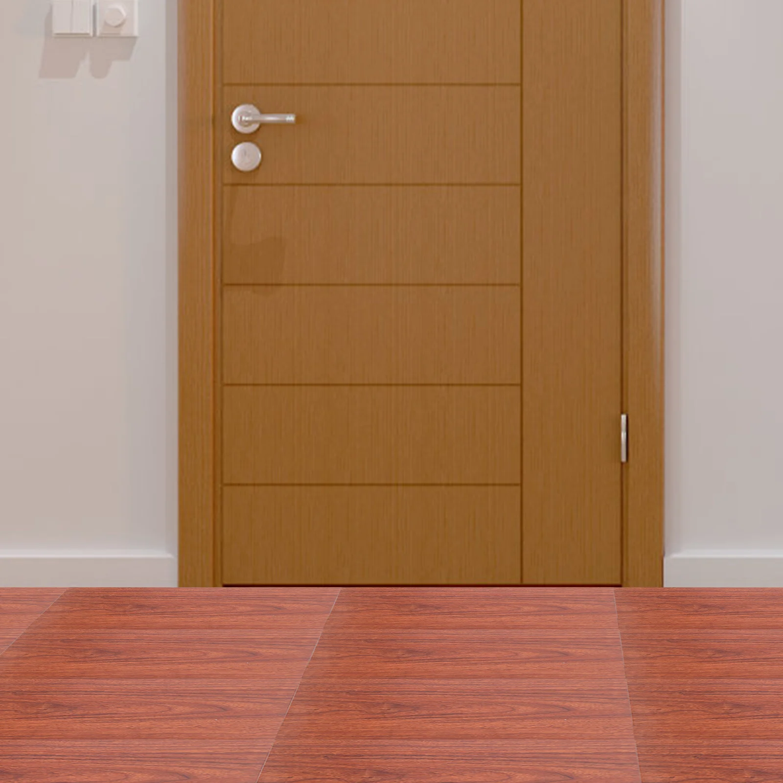Calcomanías autoadhesivas para suelo, pegatina de suelo extraíble de estilo Retro de PVC, resistente al agua, para dormitorio, cocina y sala de estar, 8 Uds.