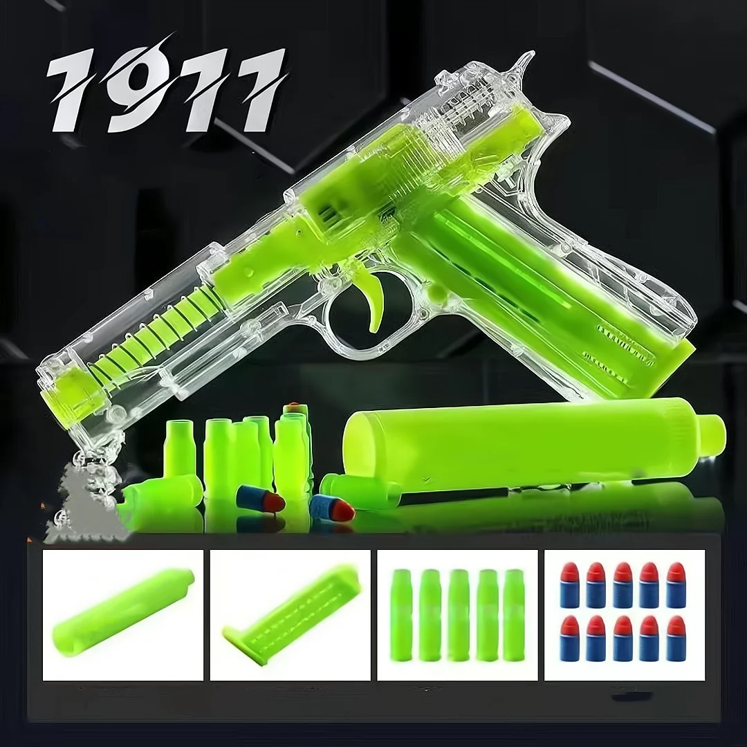 Shell Ejection Toy Guns For Boys Soft Bullet Guns Dropshipping Birthday Gift