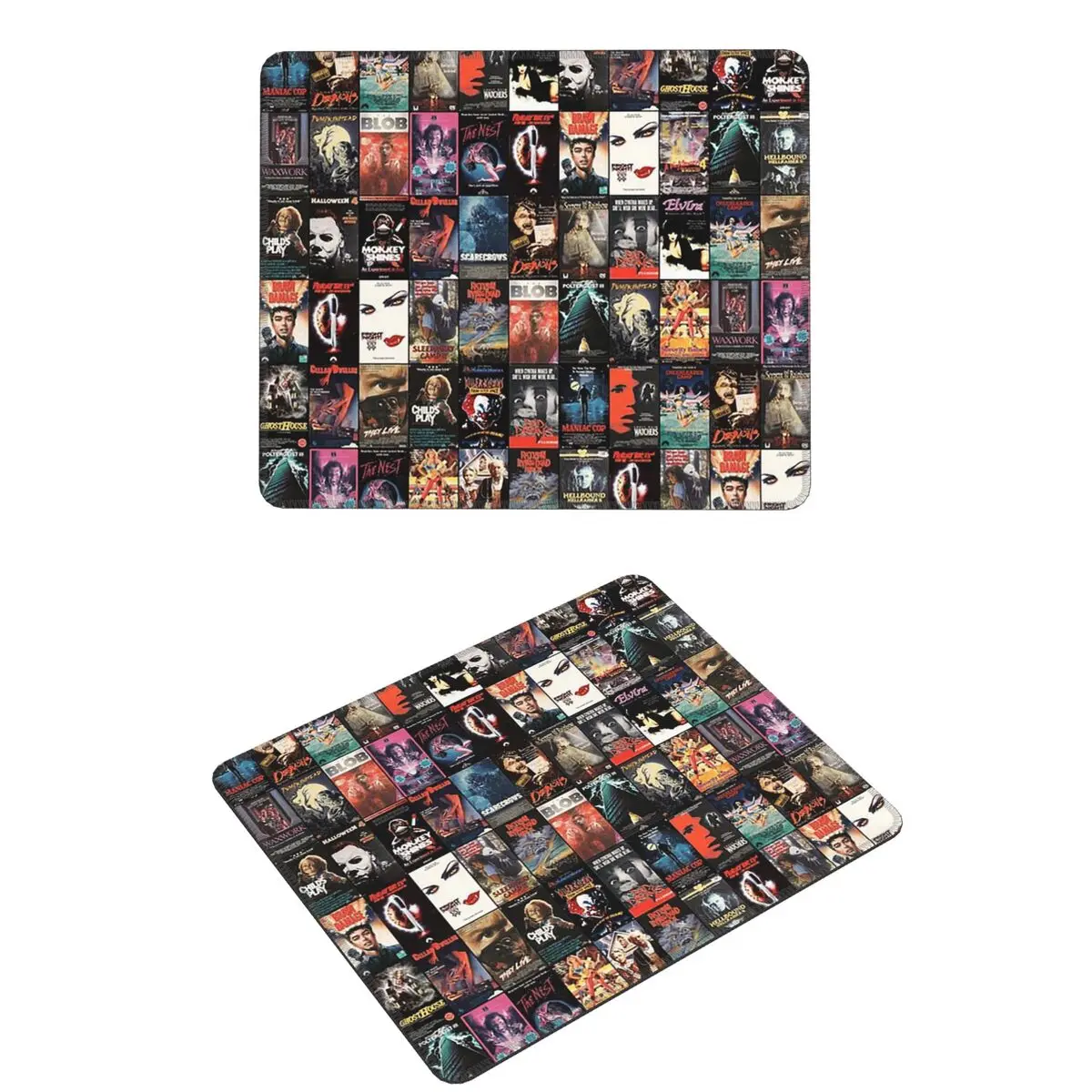 

RETRO HORROR VHS ARTWORK-1988, коврик для мыши, компьютерная клавиатура, коврик для мыши, игровой коврик для ноутбука, офисные аксессуары, настольные коврики