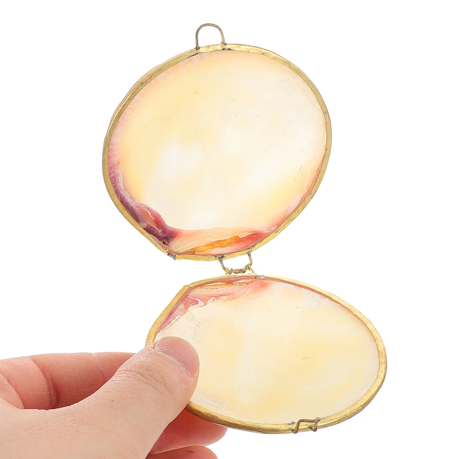 

Держатель для ювелирных изделий из ракушек, портативный дорожный органайзер для колец, сережек и ожерелья, декоративный чехол для хранения ювелирных изделий для женщин