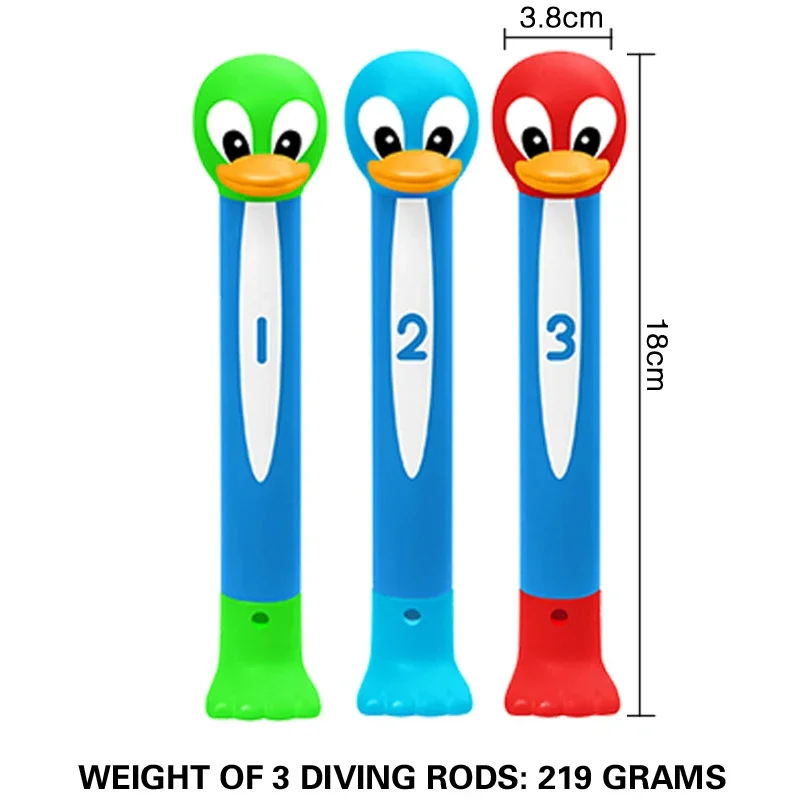 Pool Games Diving Toy Pool Accessory Children's Swimming Pool Circle Submerged Diving Torpedo Under Water Toys for Kids Children