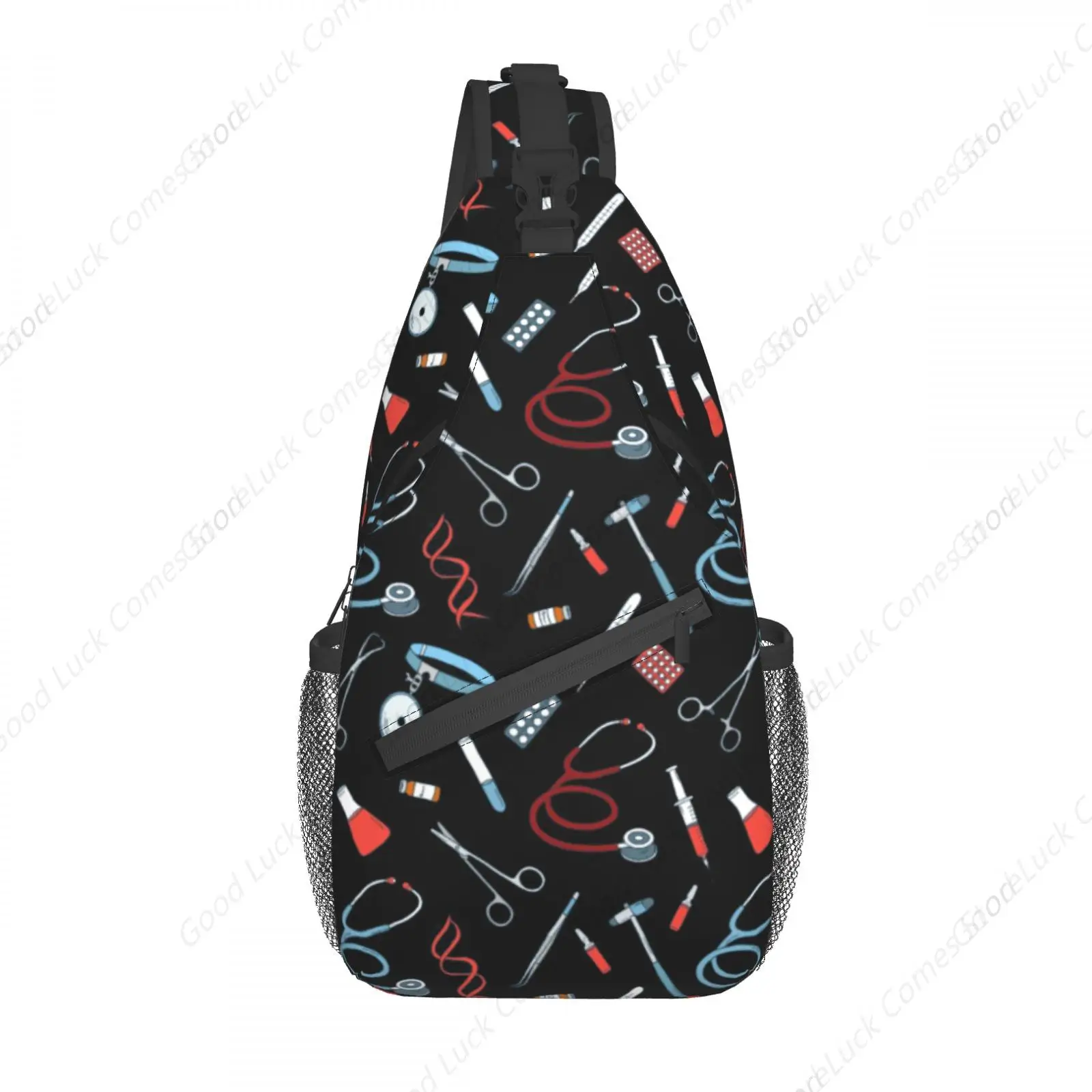 

Cool Doctor Tools Crossbody Bags Trendy Sling Backpack Chest Shoulder Bag Gym Cycling Travel Hiking