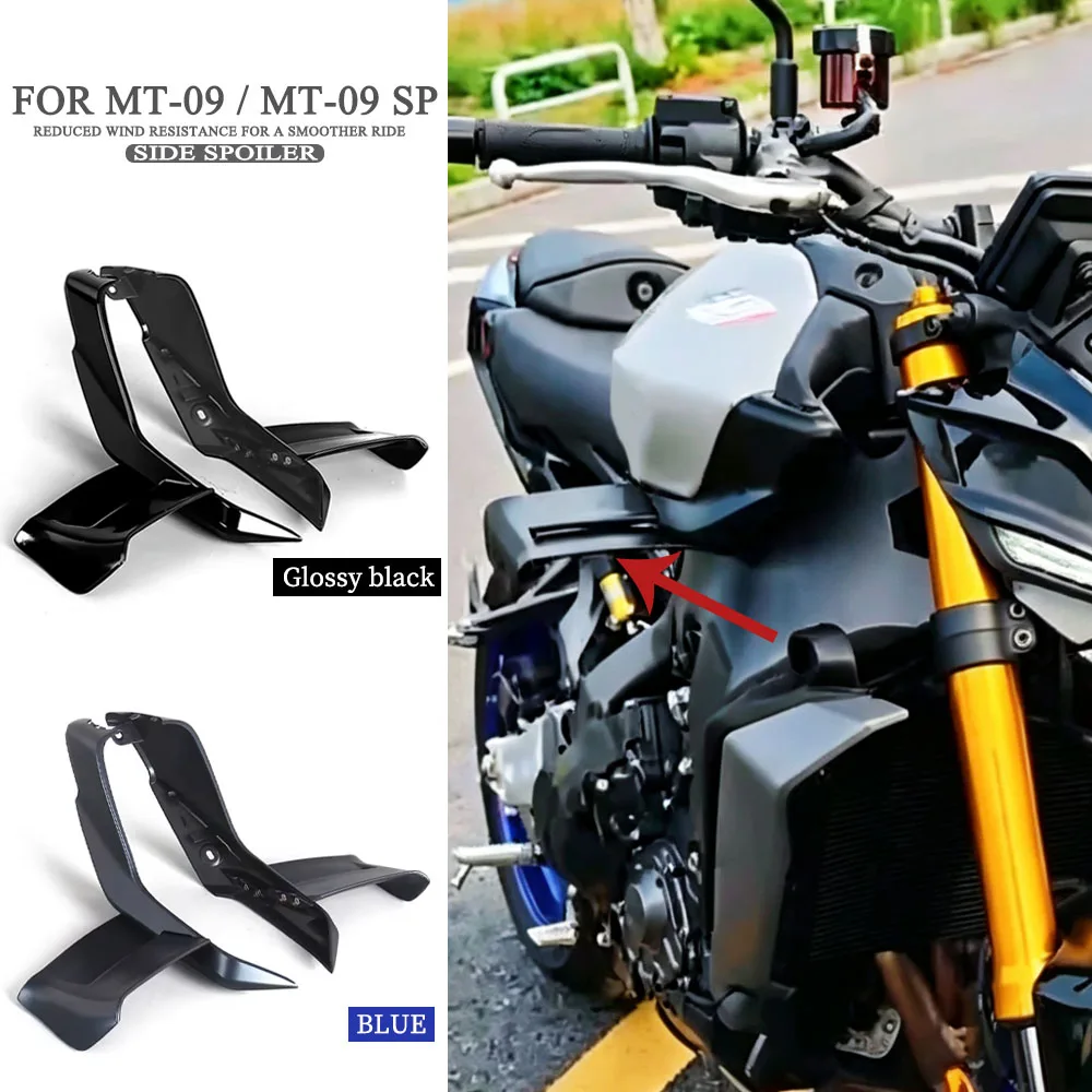 

NEW For Yamaha MT-09 SP MT09 MT 09 SP 2024 2025 2026 Fairing Fixed Wing ABS Motorcycle Accessories Side Spoiler Winglet