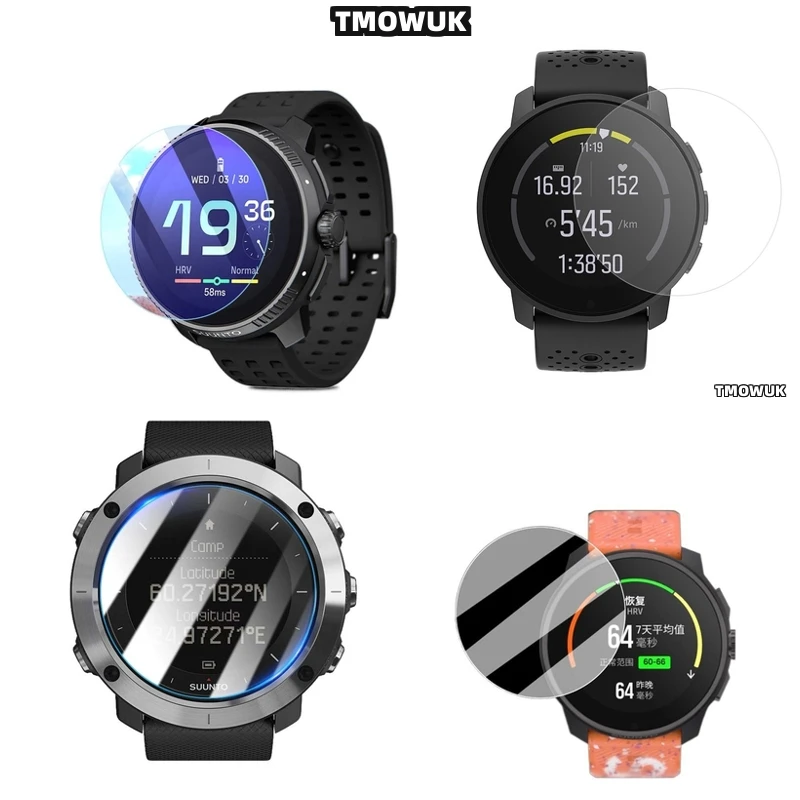 

For Suunto 5 7 9 Peak Pro Race S 45mm 49mm OCEAN Traverse Alpha - 9H HD Anti - Scratch - Tempered Glass Screen Protector For Wat